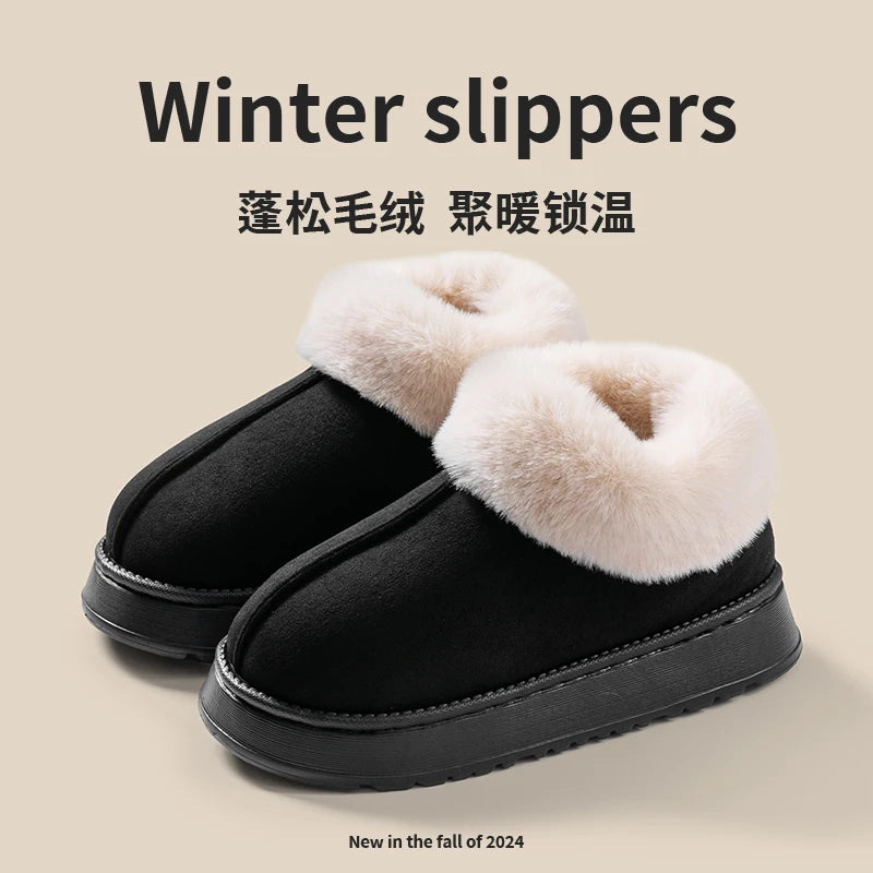 Unisex winter slippers