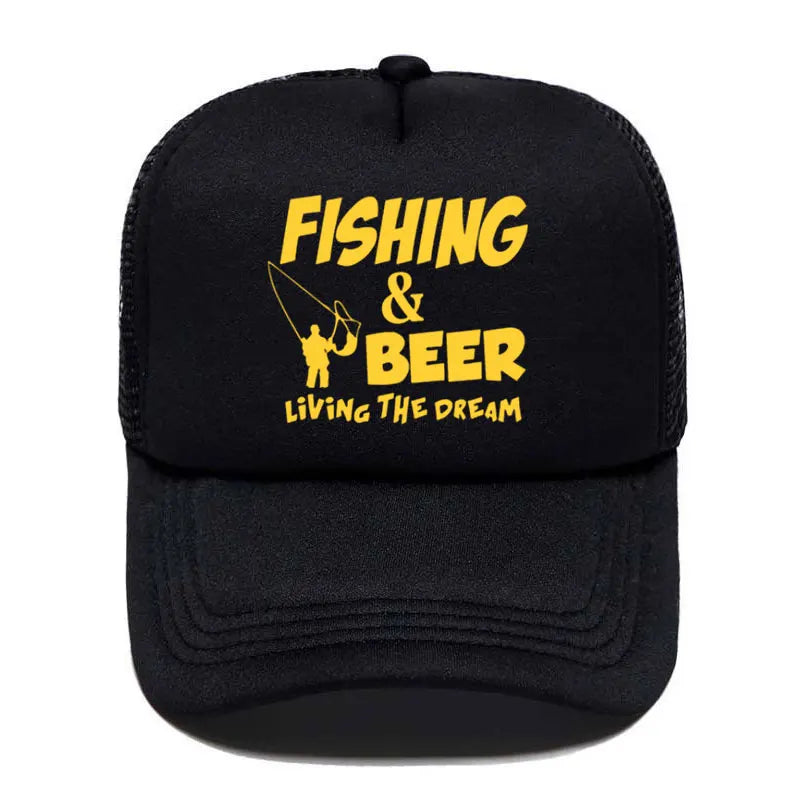 Fishing & Beer cap