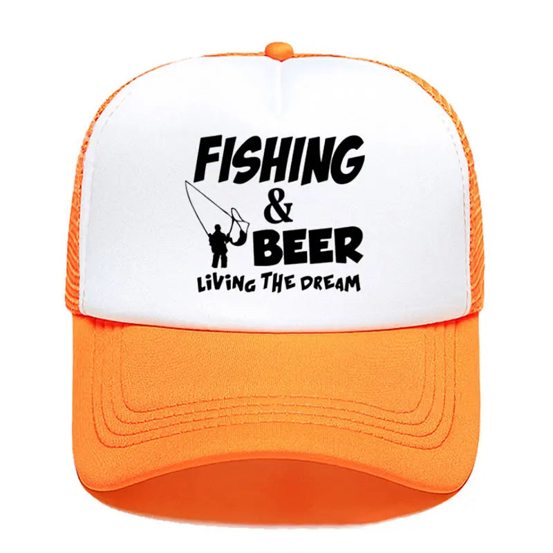 Fishing & Beer cap