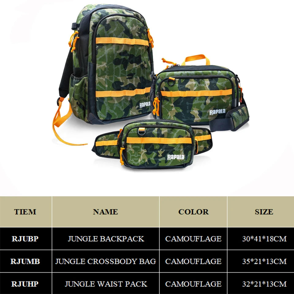 RAPALA Jungle Series Tackle Bags