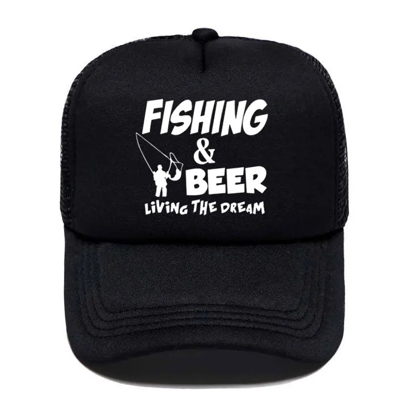 Fishing & Beer cap