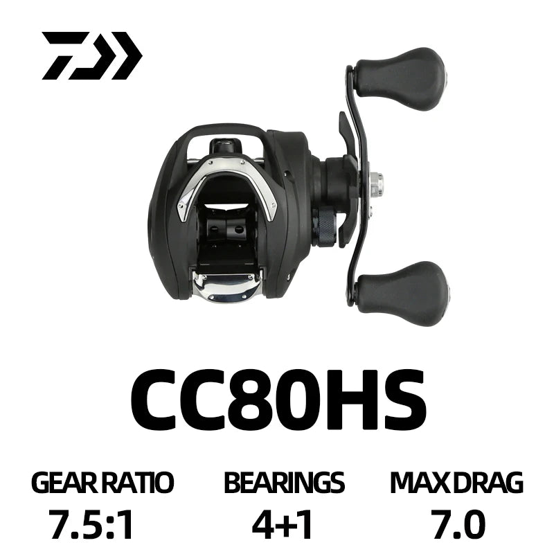 DAIWA Reel CC80/CR80 Baitcaster