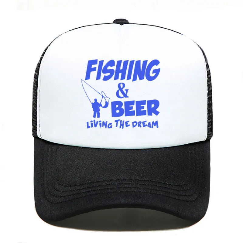 Fishing & Beer cap