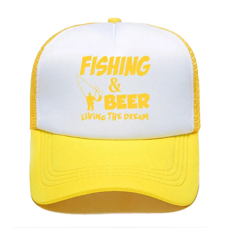 Fishing & Beer cap