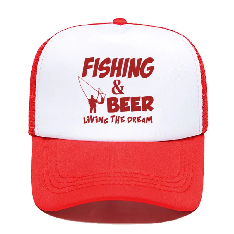 Fishing & Beer cap