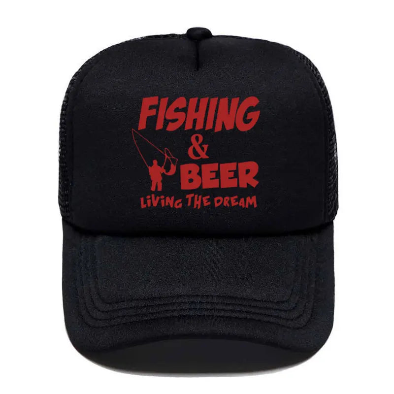 Fishing & Beer cap