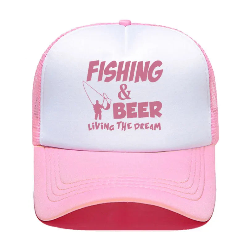 Fishing & Beer cap