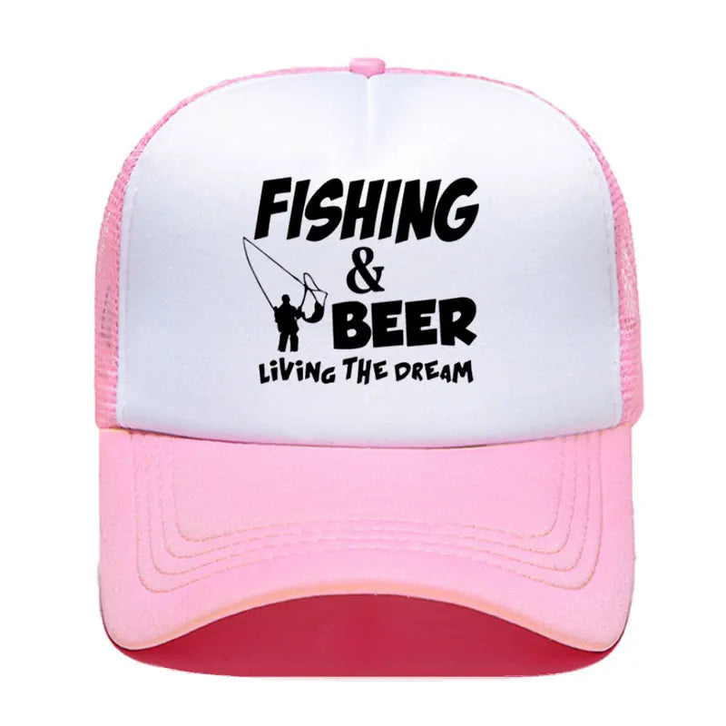 Fishing & Beer cap