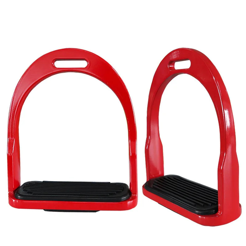 Horse Stirrups, Stainless Steel Stirrup, Flexible Horse Riding for Adults Kids