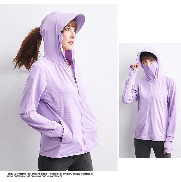 Unisex Quick Dry Hooded Jackect