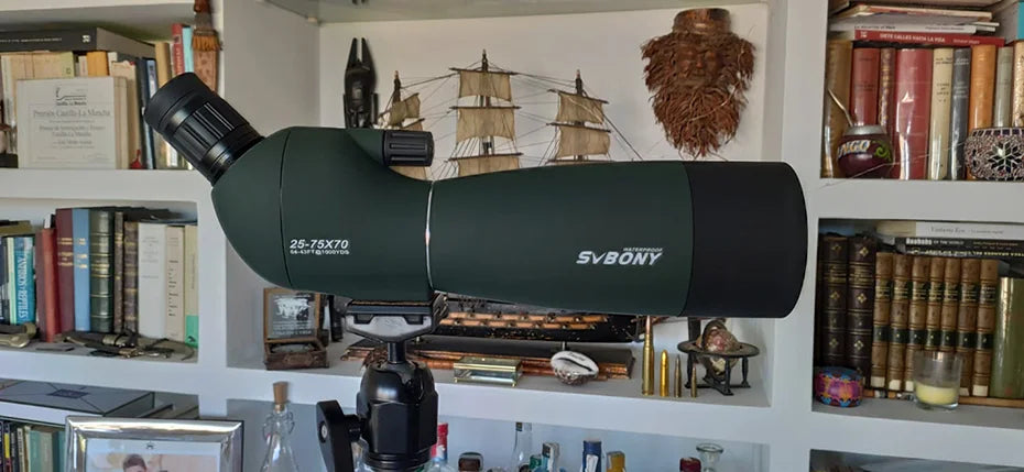 SVBONY 50/60/70/80 Spotting Scope Zoom Telescope Powerful  Waterproof Long Range PORRO Prism for Shooting camping equipment