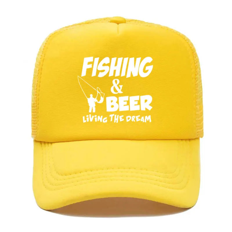 Fishing & Beer cap