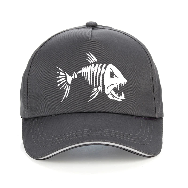 Fish Bones snapback hat