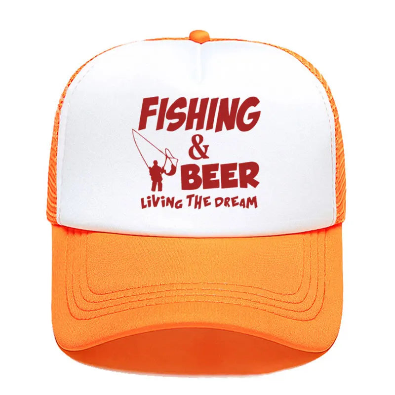 Fishing & Beer cap