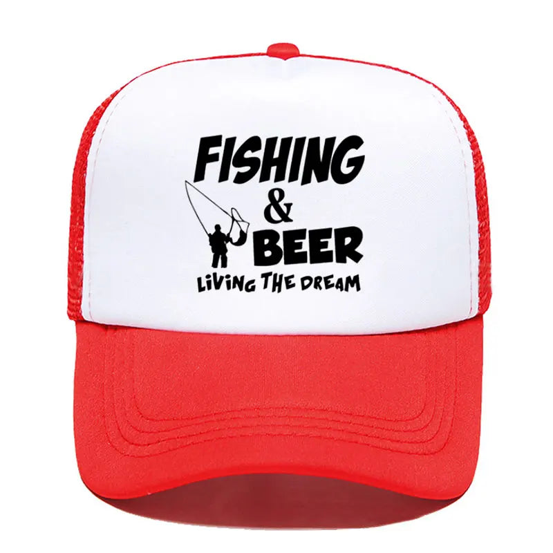 Fishing & Beer cap