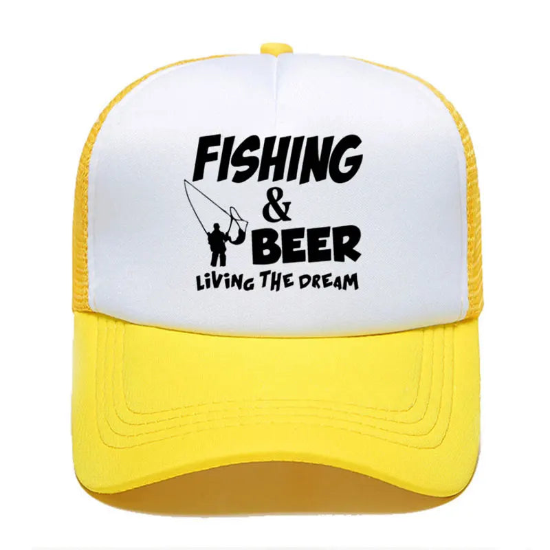 Fishing & Beer cap