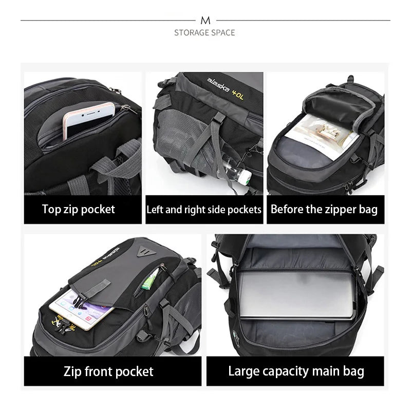 Anti-theft Mountaineering Waterproof Backpacks