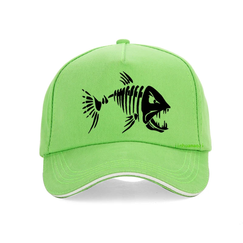 Fish Bones snapback hat