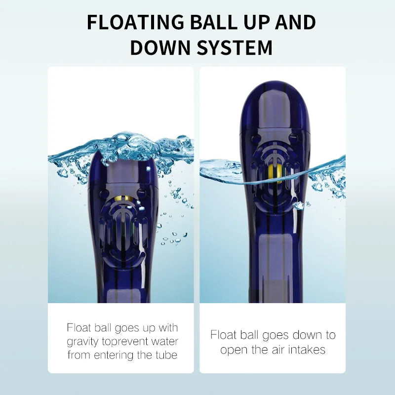 Anti-fog Dual Air Flow Snorkeling Mask