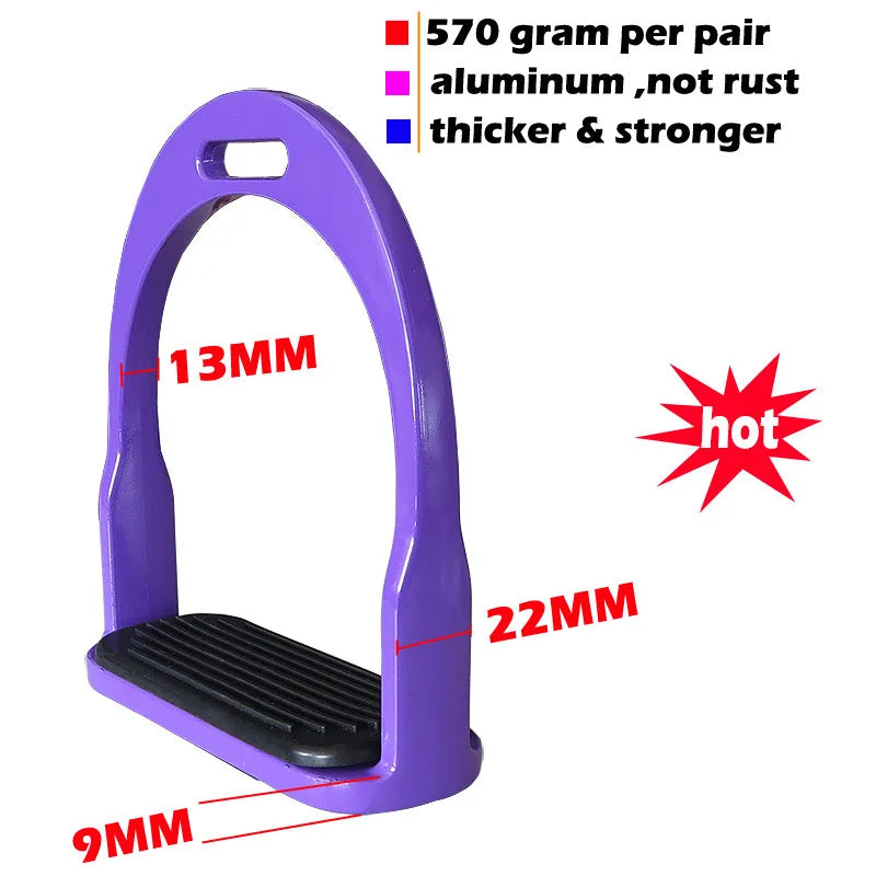 Horse Stirrups, Stainless Steel Stirrup, Flexible Horse Riding for Adults Kids