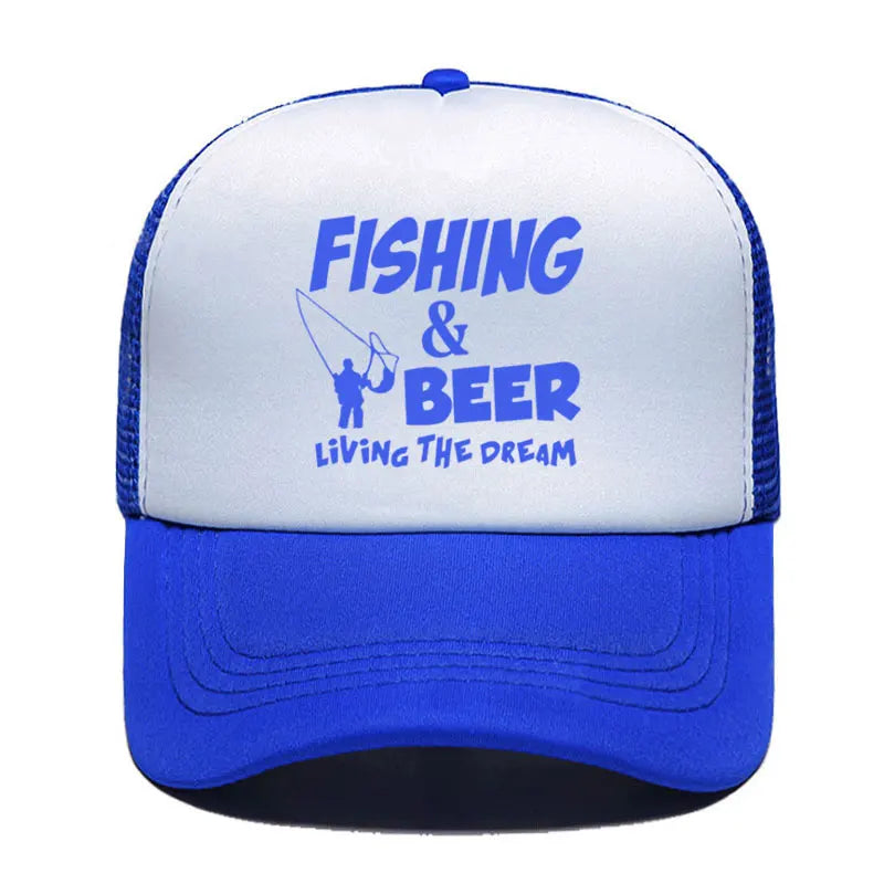 Fishing & Beer cap