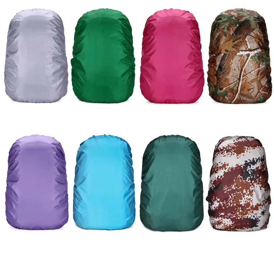 Practical Backpack Rain Shield Waterproof Dustproof Sun-protected Bag Shield Outdoor Camping Hiking Backpack Protective Cover