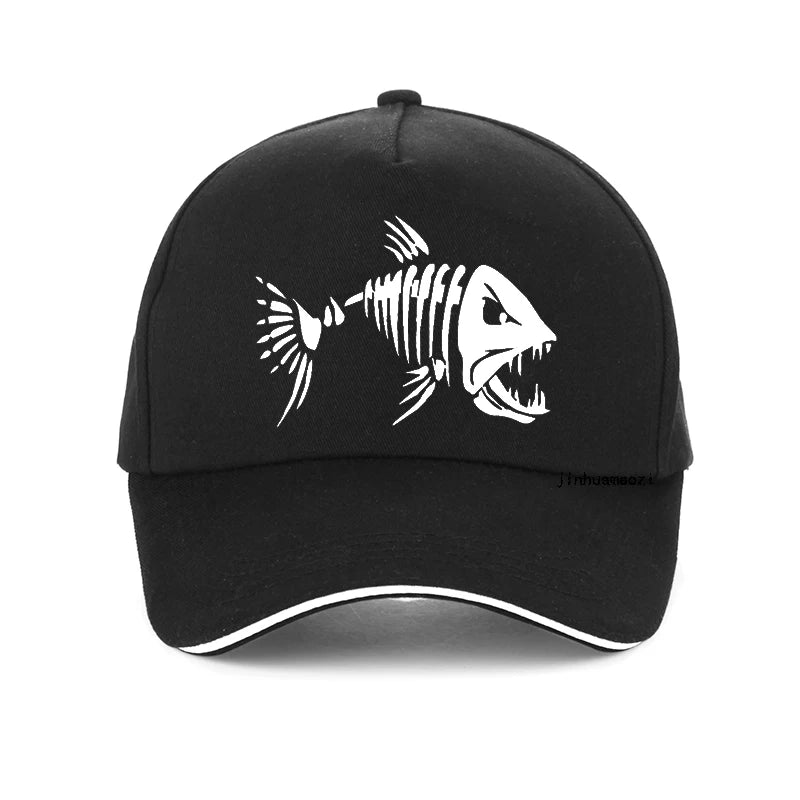 Fish Bones snapback hat