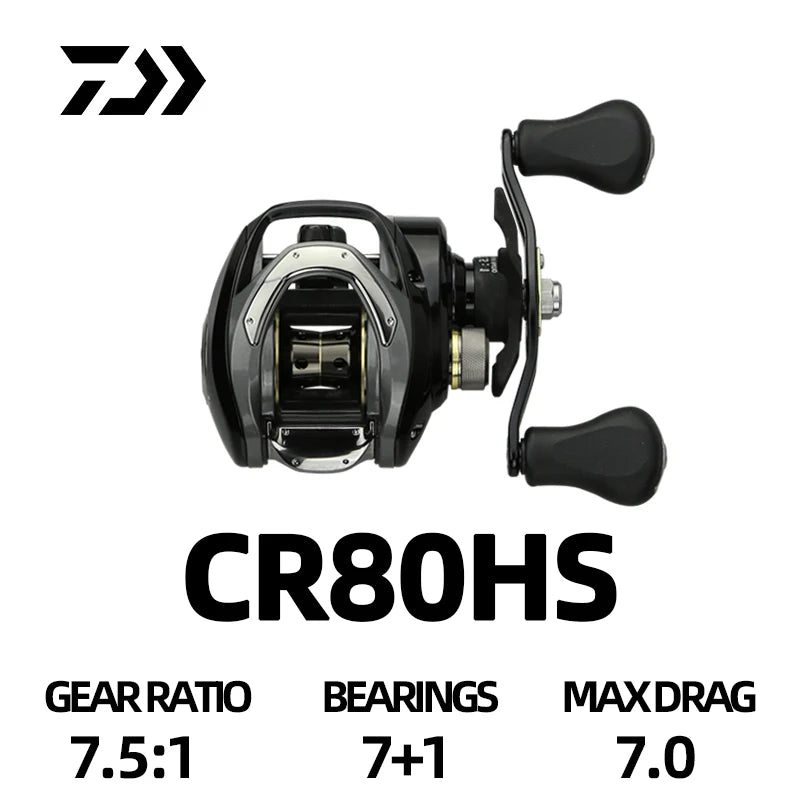 DAIWA Reel CC80/CR80 Baitcaster