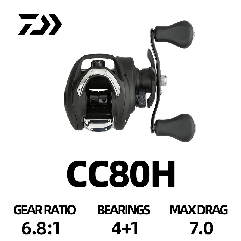 DAIWA Reel CC80/CR80 Baitcaster