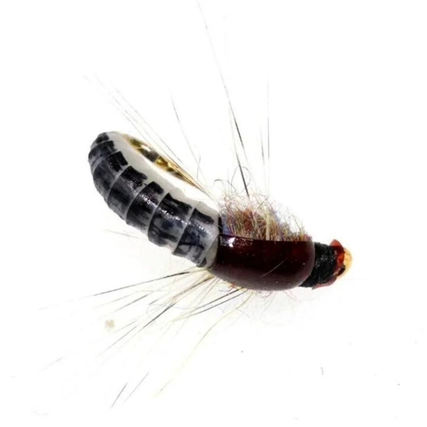 Trout Fly Fishing Flies Collection 32-112Pcs Flies Dry Wet Nymph Streamers Fly Assortment with Fly Box lure kits