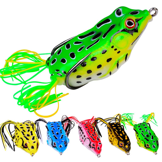 1 Pcs 5G 9G 13G 17.5G Frog Lure Top Water Bass/ Barramundi