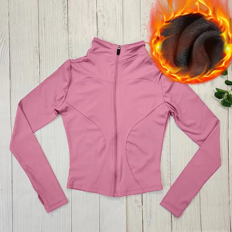 MXLLINA Winter Thermal Riding Horse Jacket Women