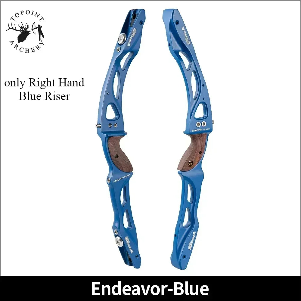 Archery Topoint 66/68/70inch ILF Recurve Bow 18-44lbs Right/Left Hand Magnesium-aluminum Alloy Bow Riser  Hunting Shooting