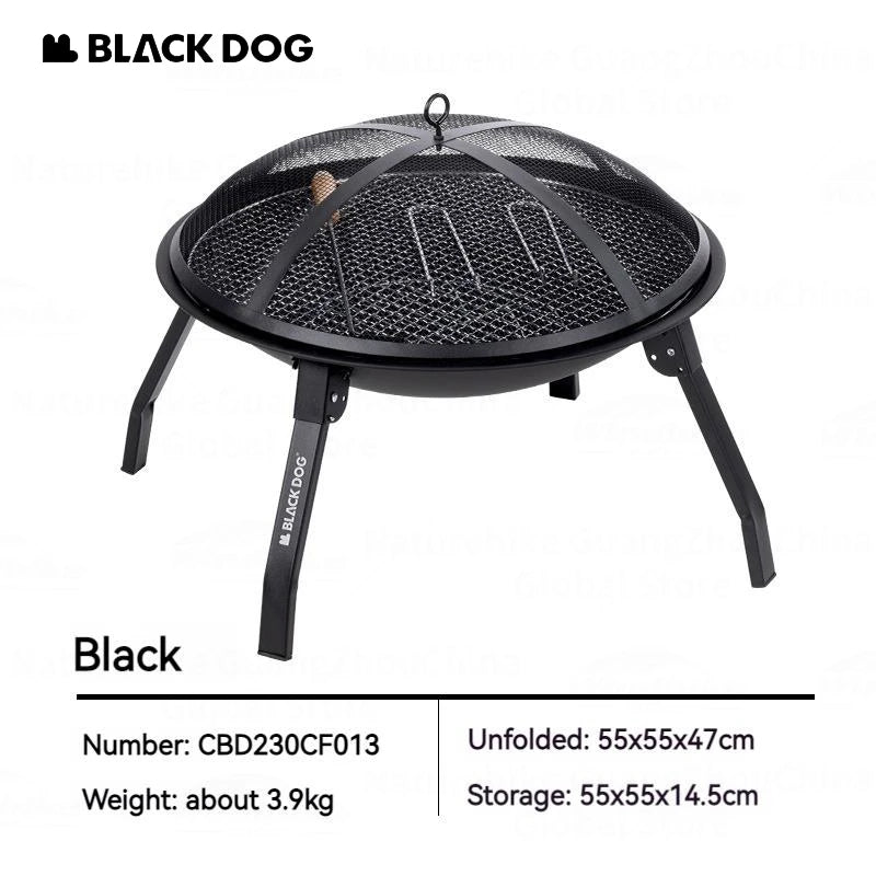 Naturehike BLACKDOG Folding Charcoal Grill Portable