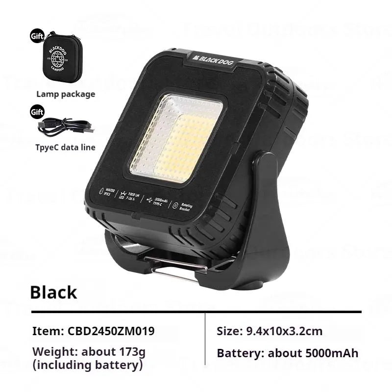 Naturehike BLACKDOG Camping Light Rechargeable IPX5