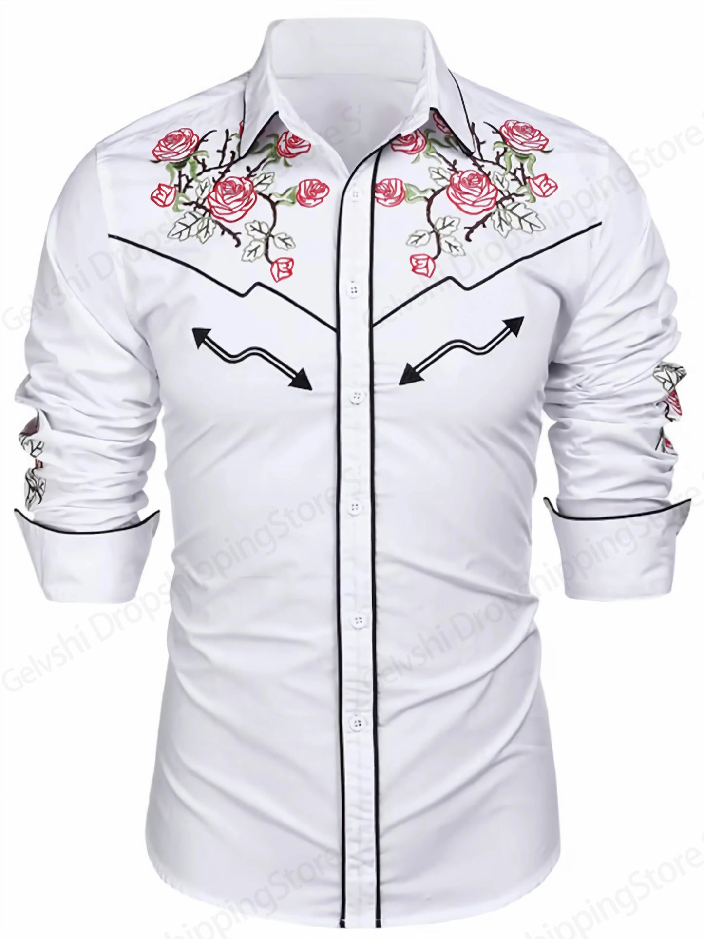 Rough Neck Cowboy Long Sleeve Work/Play Shirts