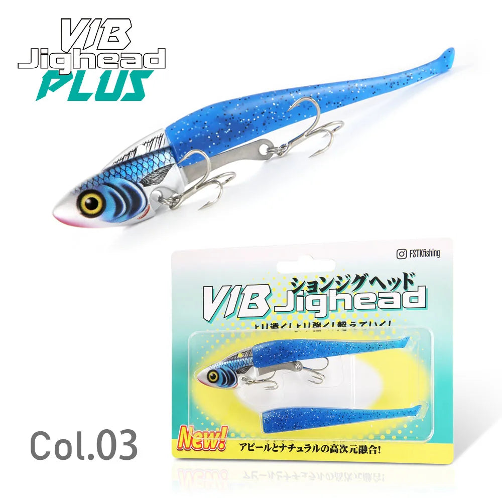 VIB II Jig Head Plus Lures