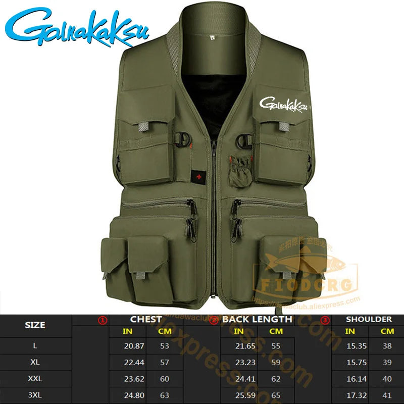 Fishing Quick Dry Reflective Light Vest