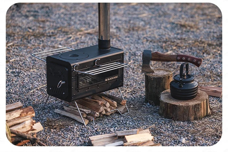 Naturehike BLACKDOG Wood Stove SUS 430 Stainless Steel