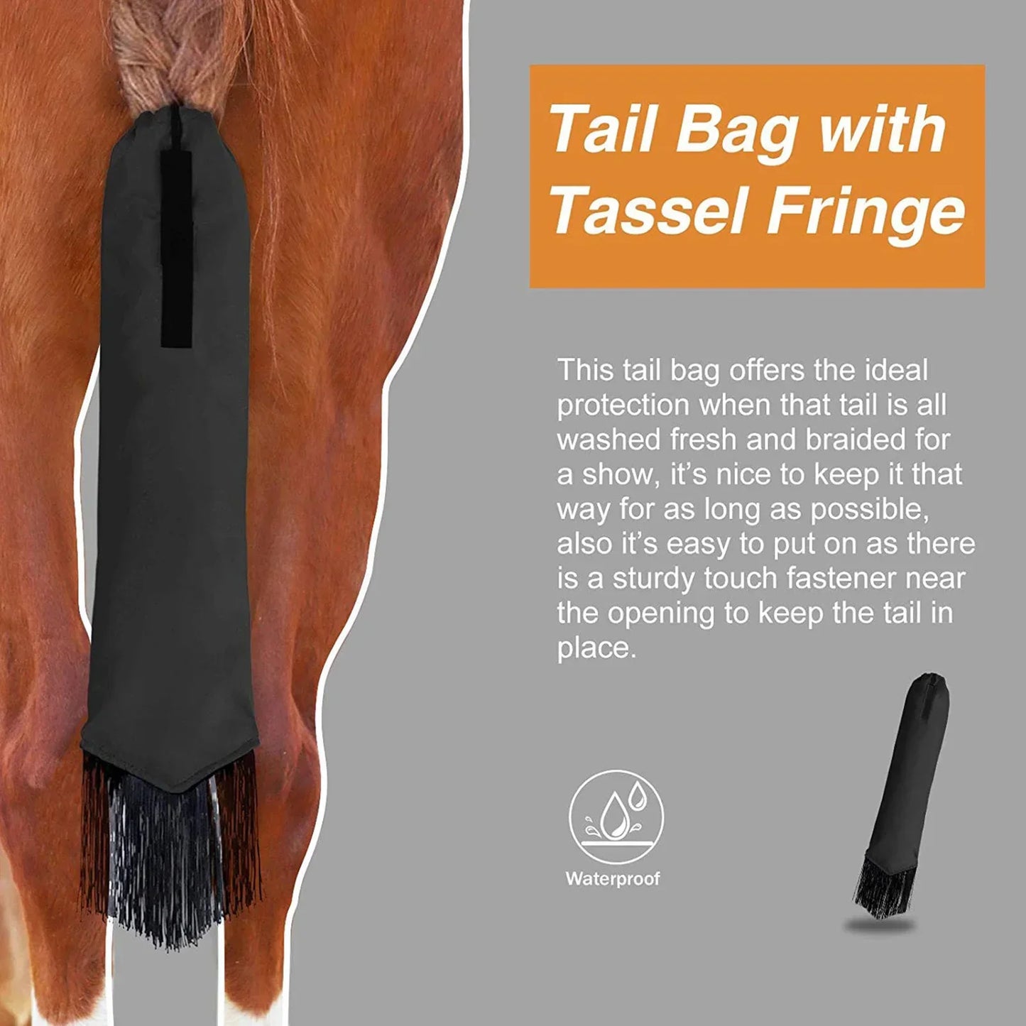 Show Horse Tail Bags