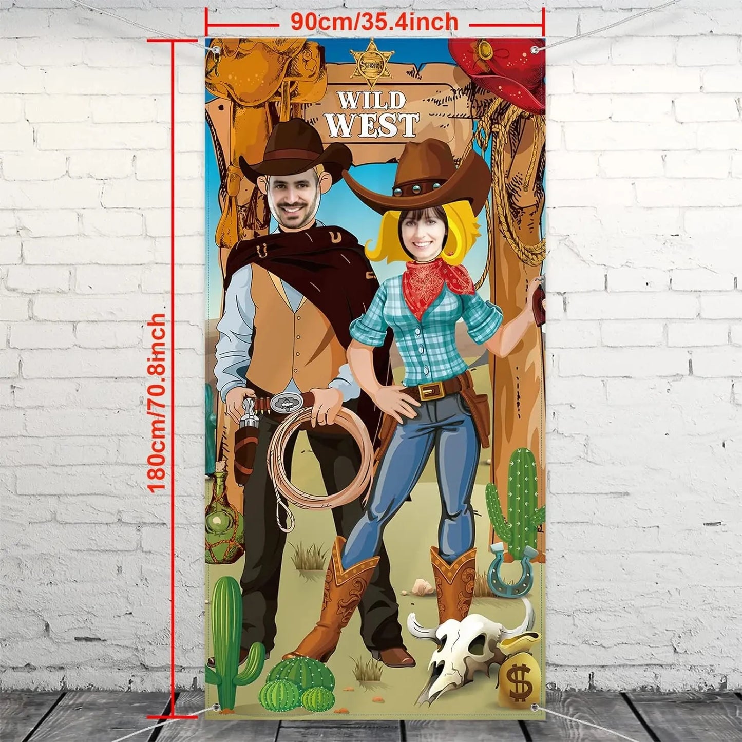 Little Britches Cowboy/Cowgirl Party Photo Backdrops