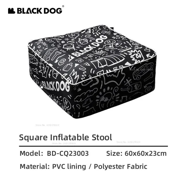 Naturehike & Blackdog Single/Double Inflatable Lazy Sofa Camping Folding Waterproof Inflatable Sofa Portable Travel Beach Stool