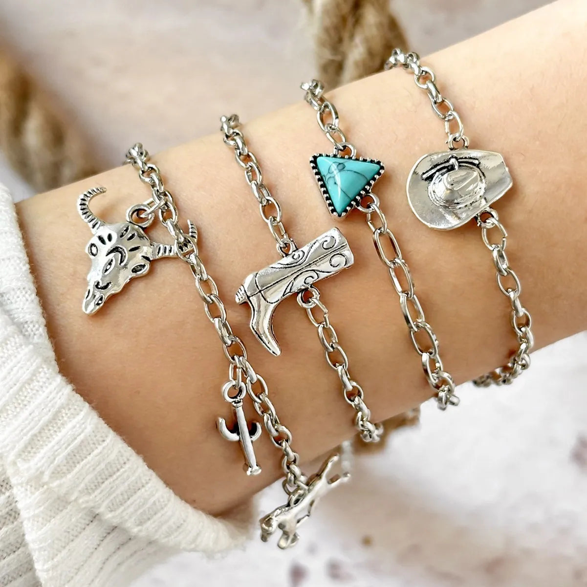 Western Vintage Cowgirl Bracelet
