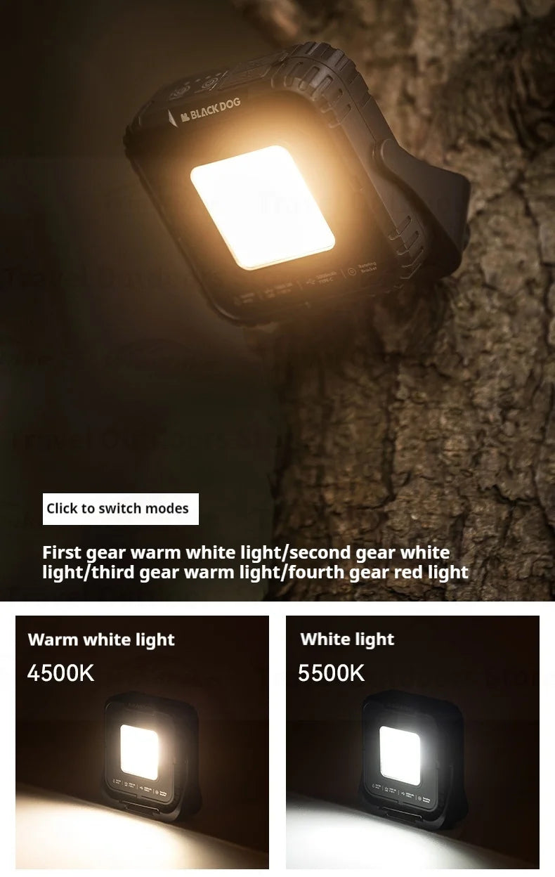 Naturehike BLACKDOG Camping Light Rechargeable IPX5