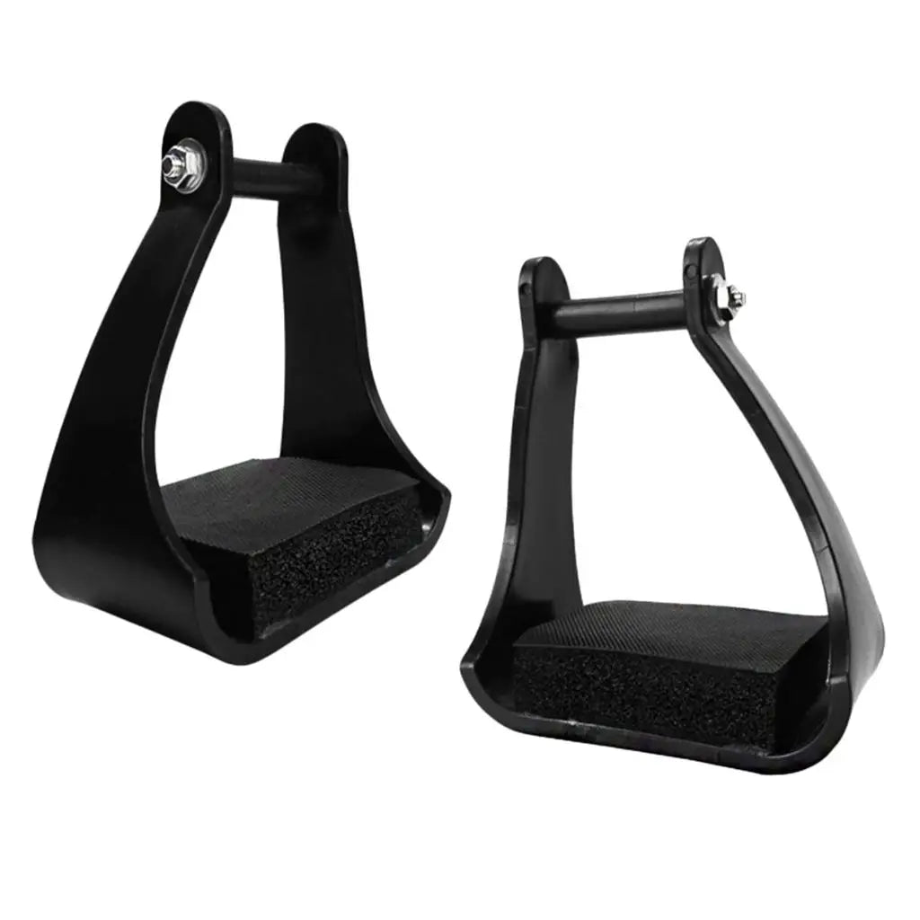 Horse Saddle Western Stirrups Horse Riding plastic Stirrups With Foam Treads