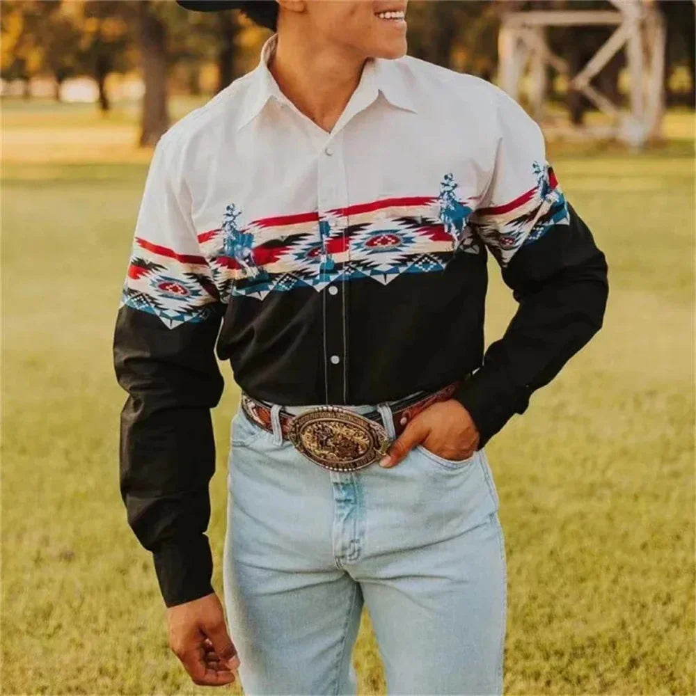 Totem Long Sleeve Cowboy Shirts