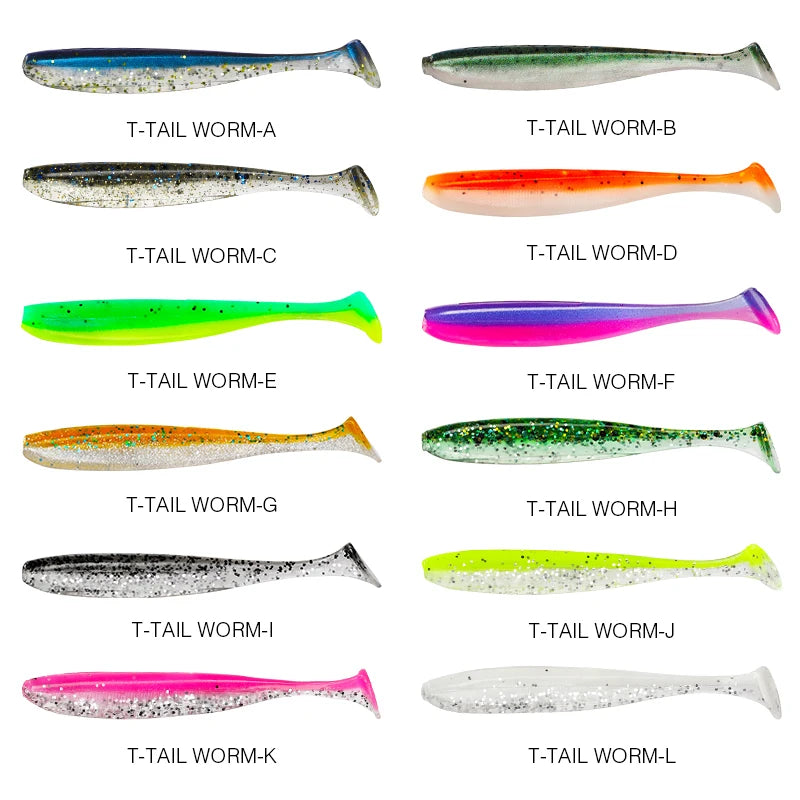 TSURINOYA NEW SIZE 100mm 120mm Soft Plastics