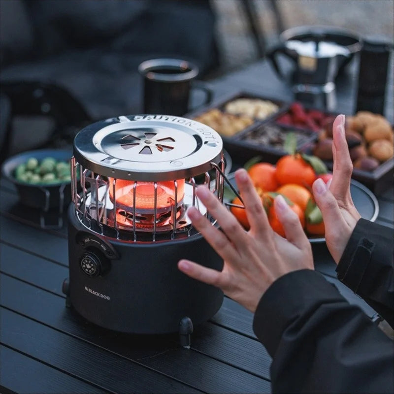 Naturehike BLACKDOG Multifunctional Heating Stove 2480W High Power Outdoor Winter Heater Gas Stove Camping Liquefied Burner