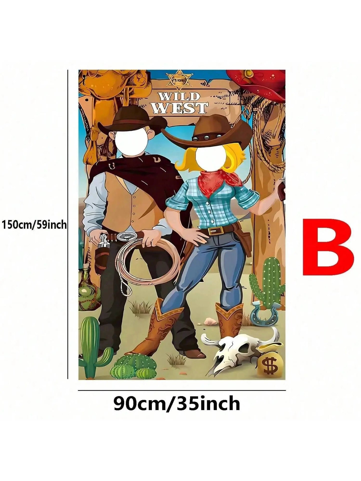 Little Britches Cowboy/Cowgirl Party Photo Backdrops