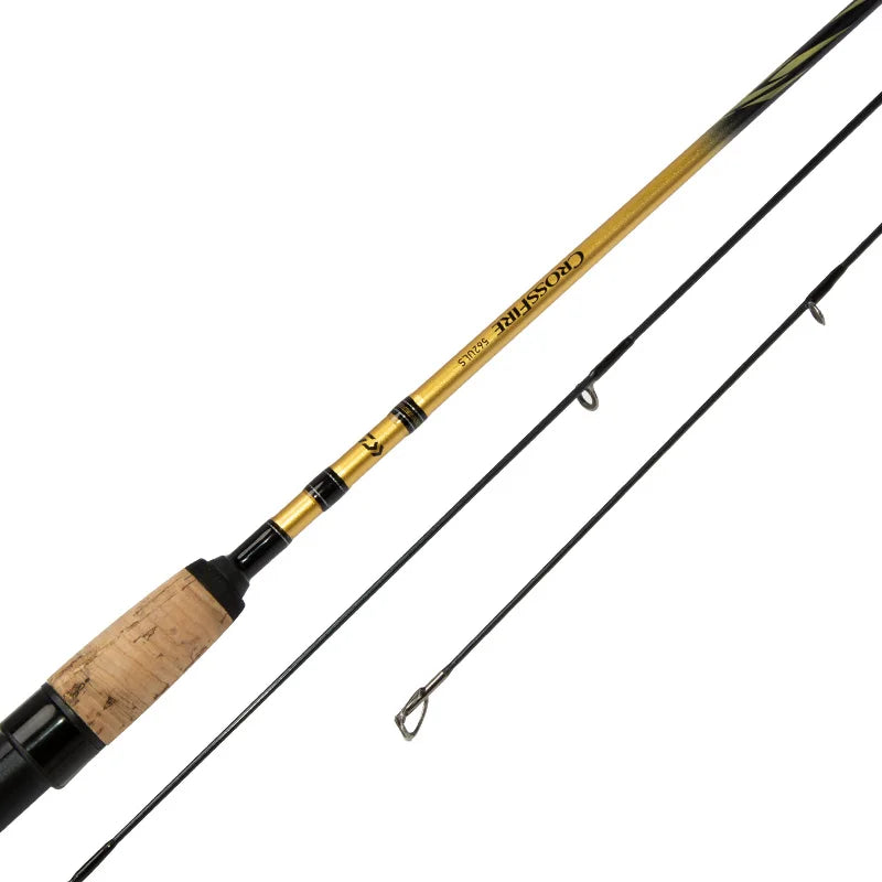 DAIWA CROSSFIRE Aliminum Carbon Spinning/Casting Fishing Rod 1.84M - 2.49M